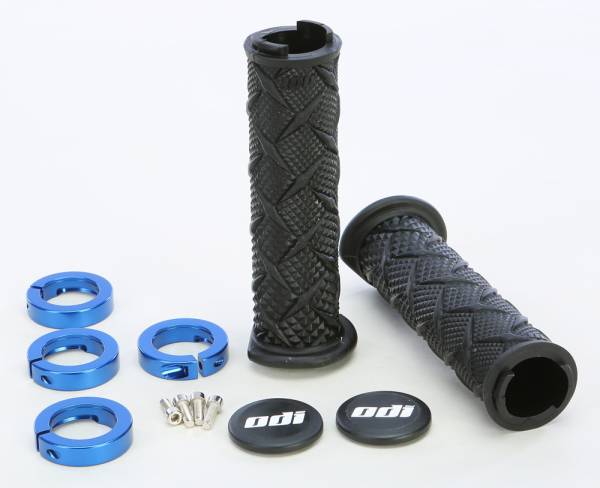 ODI - ATV X-TREME LOCKON GRIP BLACK/BLUE - Image 1