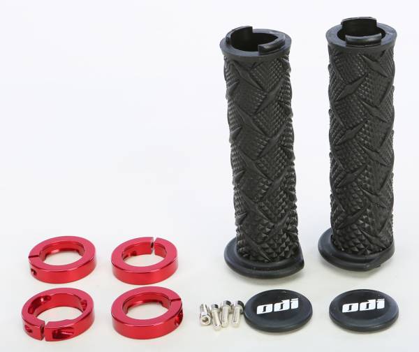 ODI - ATV X-TREME LOCKON GRIP BLACK/RED - Image 1