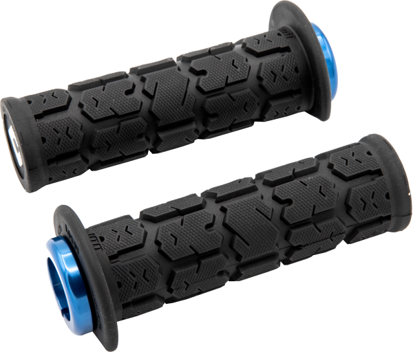 ODI - ATV/PWC ROGUE LOCKON GRIP 125MM BLACK/BLUE - Image 1