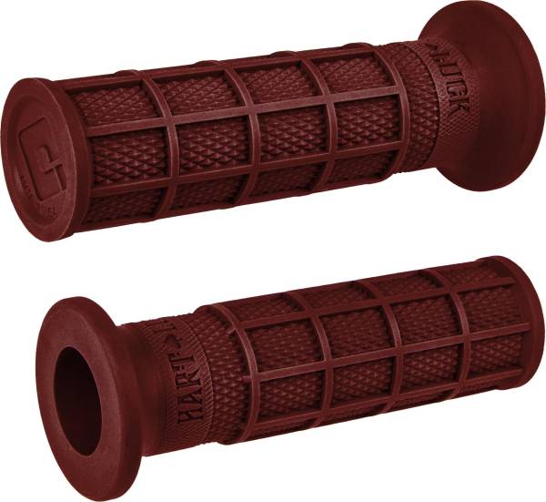 ODI - SINGLE PLY WAFFLE GRIPS VTWIN DARK RED - Image 1