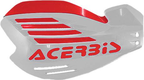 ACERBIS - X-FORCE HANDGUARD WHITE/RED - Image 1