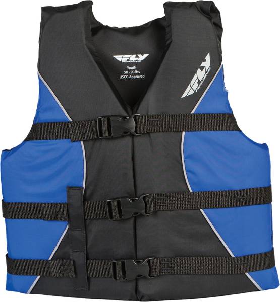 FLY RACING - LIFE VEST BLUE/BLACK YOUTH - Image 1