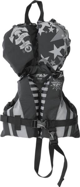 FLY RACING - NYLON VEST GREY/BLACK (INFANT) - Image 1