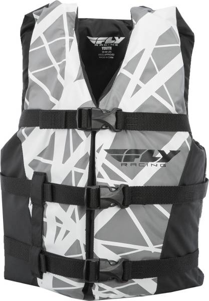 FLY RACING - NYLON VEST GREY/BLACK (YOUTH) - Image 1