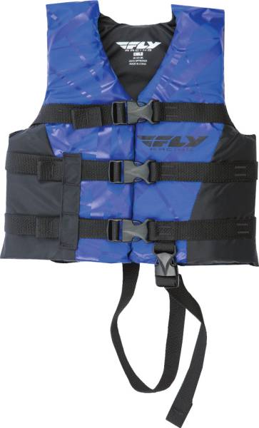 FLY RACING - NYLON VEST BLUE/BLACK (CHILD) - Image 1