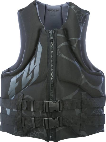 FLY RACING - NEOPRENE VEST GREY/BLACK S - Image 1