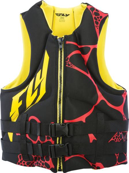 FLY RACING - NEOPRENE VEST YELLOW/BLACK S - Image 1