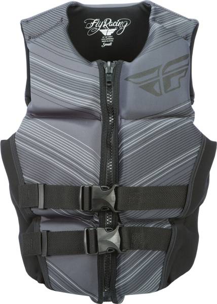 FLY RACING - LADIES NEOPRENE VEST GREY/BLAC XS - Image 1