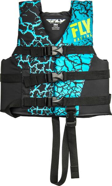 FLY RACING - NYLON LIFE JACKET BLUE/BLACK CHILD - Image 1