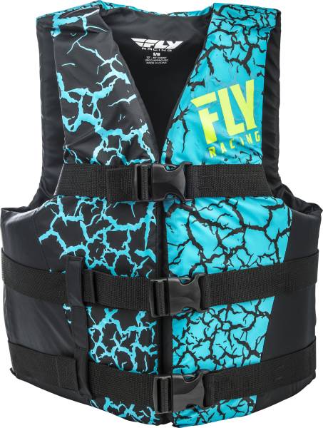 FLY RACING - NYLON LIFE JACKET BLUE/BLACK SM/MD - Image 1