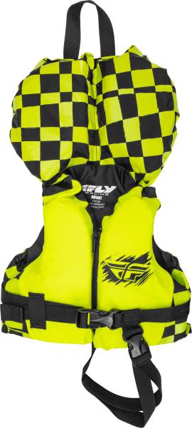 FLY RACING - INFANT NYLON VEST NEON YELLOW - Image 1