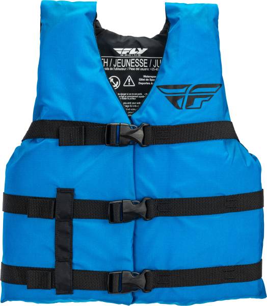 FLY RACING - YOUTH NYLON VEST BLUE - Image 1