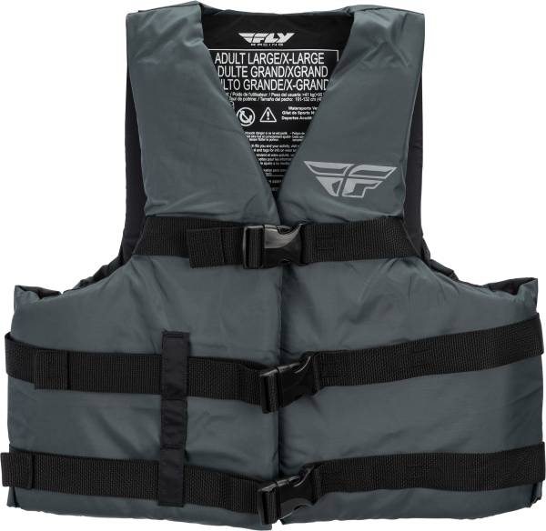 FLY RACING - NYLON VEST CHARCOAL XS - Image 1