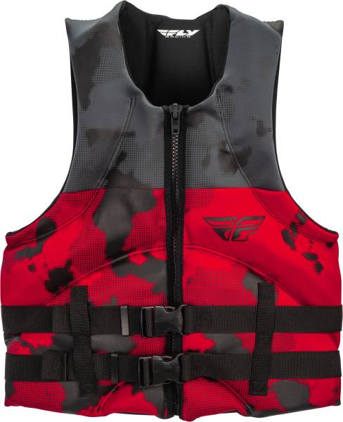 FLY RACING - NEOPRENE VEST RED SM - Image 1