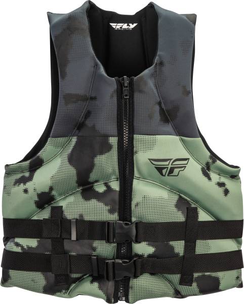 FLY RACING - NEOPRENE VEST SAGE/BLACK XS - Image 1