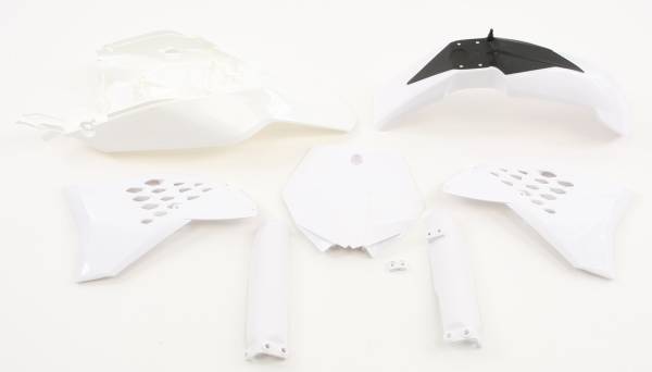 ACERBIS - FULL PLASTIC KIT WHITE - Image 1