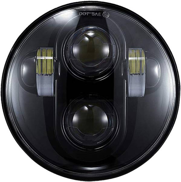 PATHFINDER - 5 3/4" LED HEADLIGHT BLACK HIGH DEFINITION - Image 1