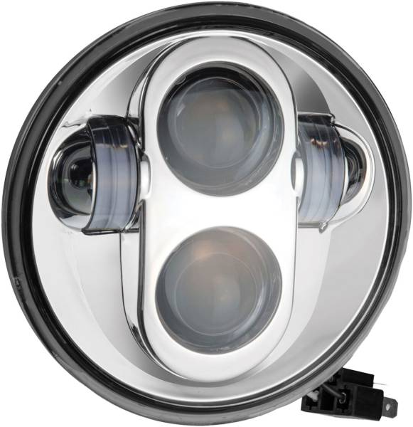 PATHFINDER - 5 3/4" LED HEADLIGHT CHROME HIGH DEFINITION - Image 1