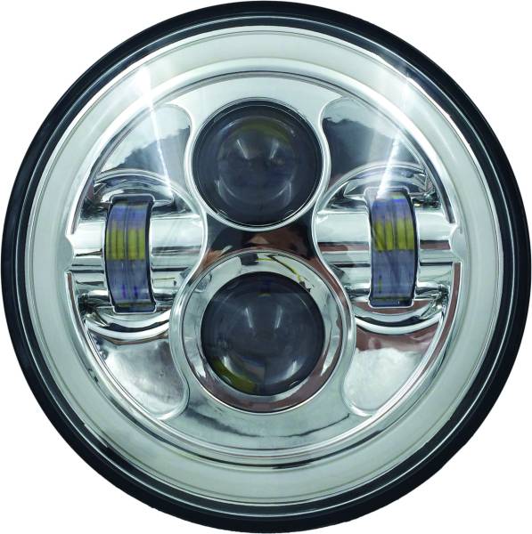 PATHFINDER - HIGH DEFINITION 7" LED HEADLIG FULL HALO CHROME - Image 1