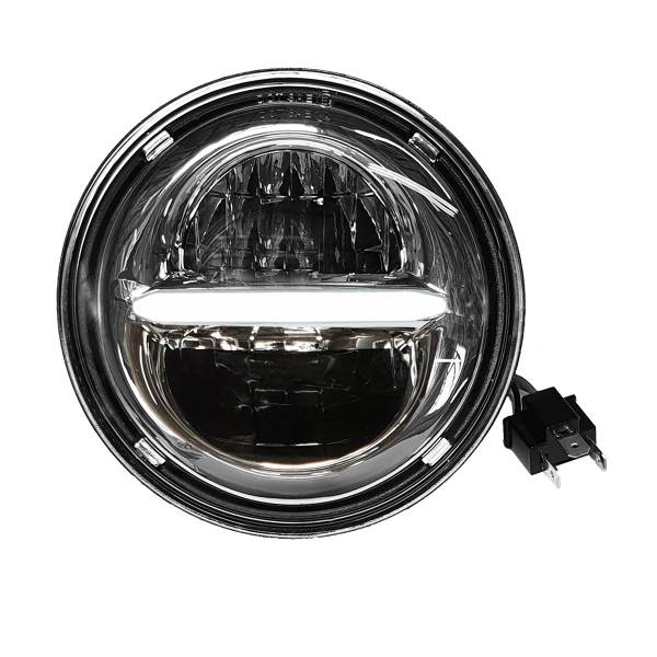 PATHFINDER - CLASSIC LED HEADLIGHT 7" W/DRL CHROME - Image 1