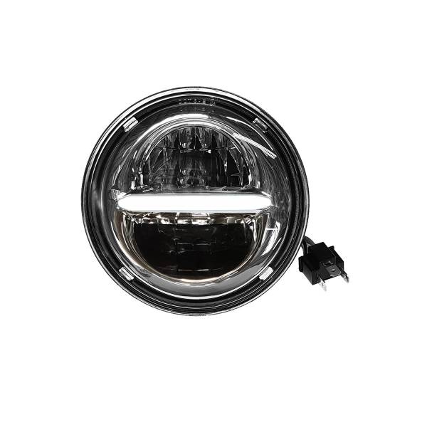 PATHFINDER - CLASSIC LED HEADLIGHT 5.75" W/DRL CHROME - Image 1