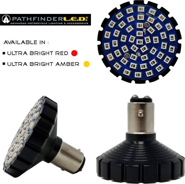 PATHFINDER - BULLET ULTRA BRIGHT LED AMBER 1157 STYLE - Image 1