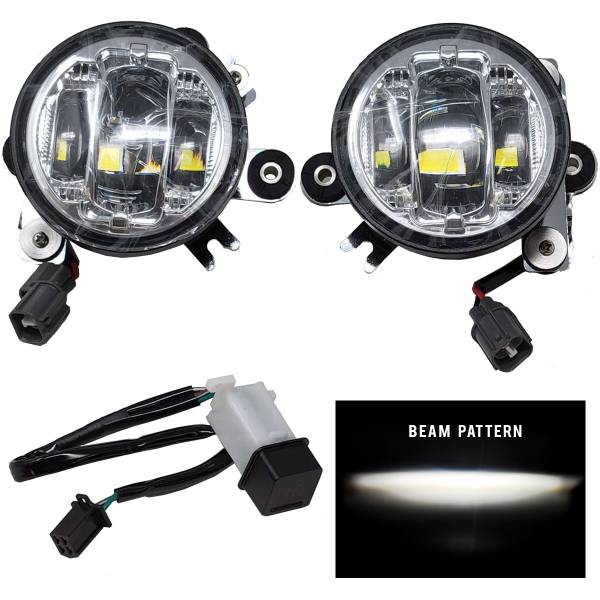 PATHFINDER - LED FOG LIGHT KIT CHROME HON - Image 1