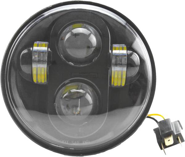 CYRON - HEADLIGHT 5.75" BLACK - Image 1