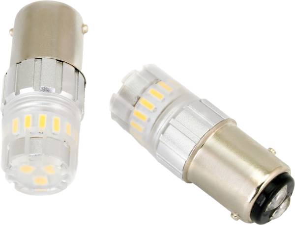 CYRON - LED BULB 1157 AMBER PAIR 6W/BULB SMD OMNI DIRECTIONAL - Image 1