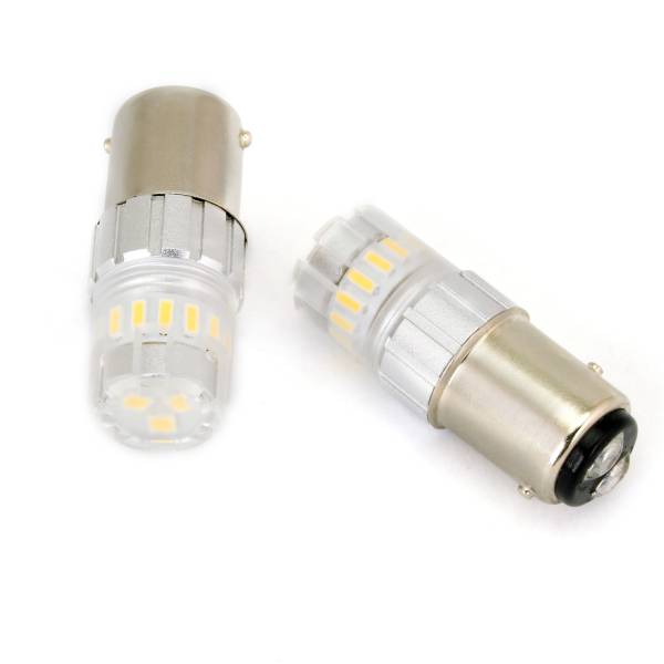 CYRON - LED BULB 1157 RED PAIR 6W/BULB SMD OMNI DIRECTIONAL - Image 1