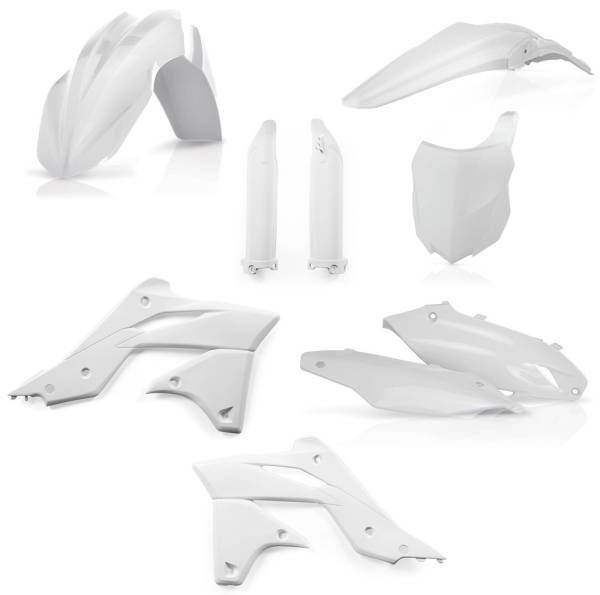 ACERBIS - FULL PLASTIC KIT WHITE - Image 1