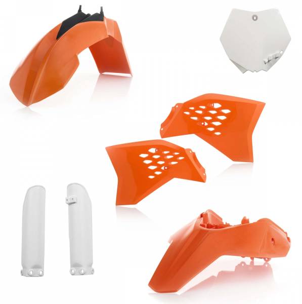 ACERBIS - FULL PLASTIC KIT ORANGE - Image 1