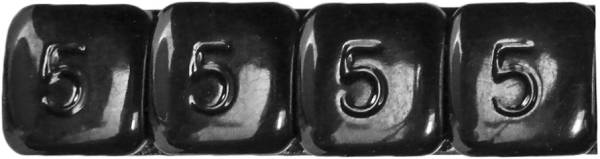 K&L - WHEEL WEIGHTS 5 GRAM BLACK 360 PIECE/BOX - Image 1