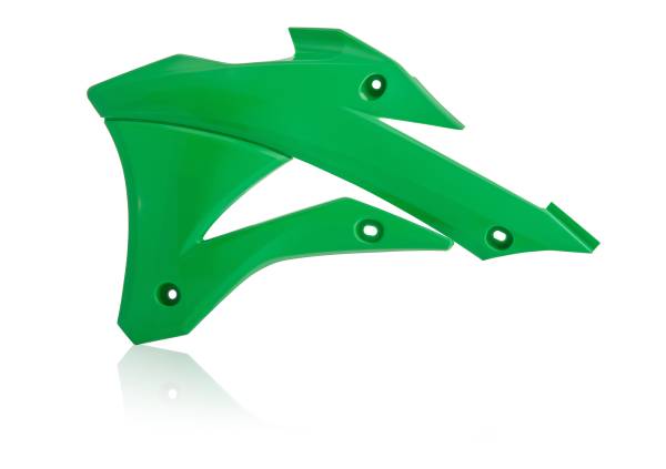 ACERBIS - RADIATOR SHROUD KAW GREEN - Image 1