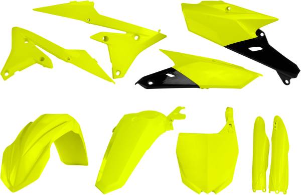 ACERBIS - FULL PLASTIC KIT FLUORESCENT YELLOW - Image 1