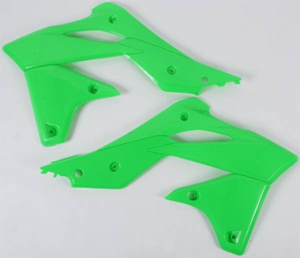 ACERBIS - RADIATOR SHROUDS FLUORESCENT GREEN - Image 1