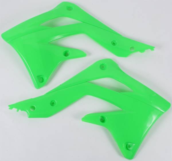 ACERBIS - RADIATOR SHROUDS FLUORESCENT GREEN - Image 1