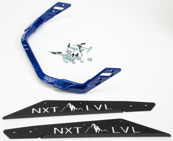 PRO ARMOR - NXT LVL REAR BUMPER BLACK/BLUE POL - Image 1