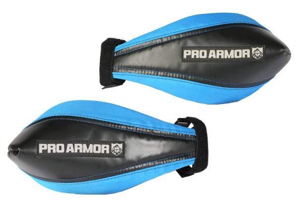 PRO ARMOR - HAND GUARDS BLK/BLU - Image 1