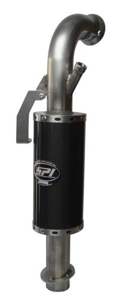 STRAIGHTLINE - LIGHTWEIGHT SILENCER 850 CARBON FIBER STAINLESS - Image 1