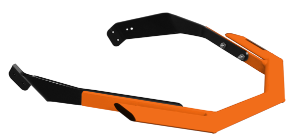 STRAIGHTLINE - BUMPER S-D FRONT G4 ORANGE SPORT SERIES - Image 1