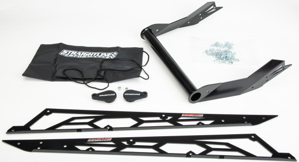 STRAIGHTLINE - HIDE 'N' GO REAR BUMPER POL 163" BLACK - Image 1