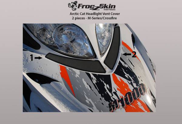 FROGZ SKIN - LIGHT VENT A/C 05-'11 M-SERIES '06-11 CROSSF - Image 1