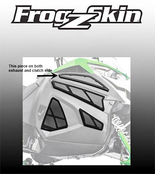 FROGZ SKIN - UPPER SIDE VENT KIT 2/PC CLUTCH/EXHAUST - Image 1