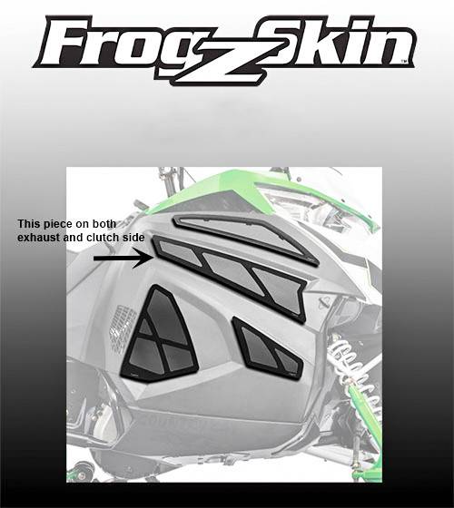 FROGZ SKIN - MID SIDE PANEL VENT KIT 2/PC CLUTCH/EXHAUST - Image 1