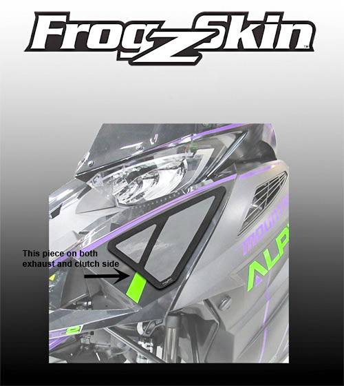 FROGZ SKIN - HOOD VENT KIT 2/PC - Image 1