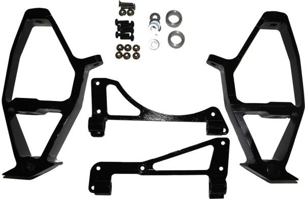 BDX - SPINDLE/A-ARM KIT BLACK 40" - Image 1