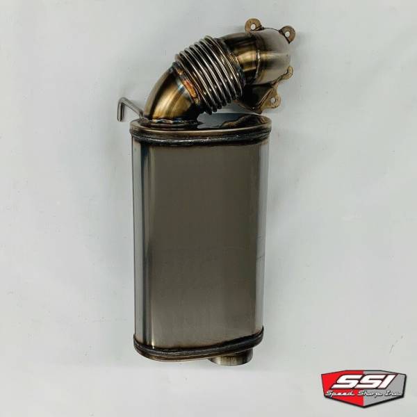 SSI - BIG FLOW STAINLESS MUFFLER 3" A/C YAM - Image 1