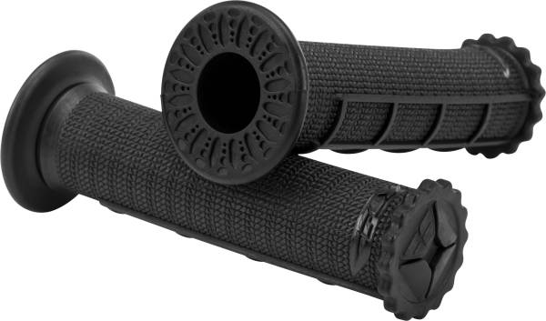 FLY RACING - CONTROL ATV/BMX/PWC/SNOW GRIPS BLACK HALF WAFFLE - Image 1