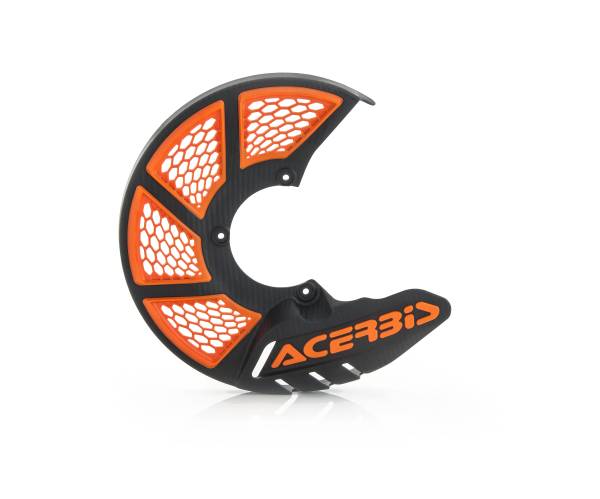 ACERBIS - X BRAKE VENTED BLACK / ORANGE - Image 1